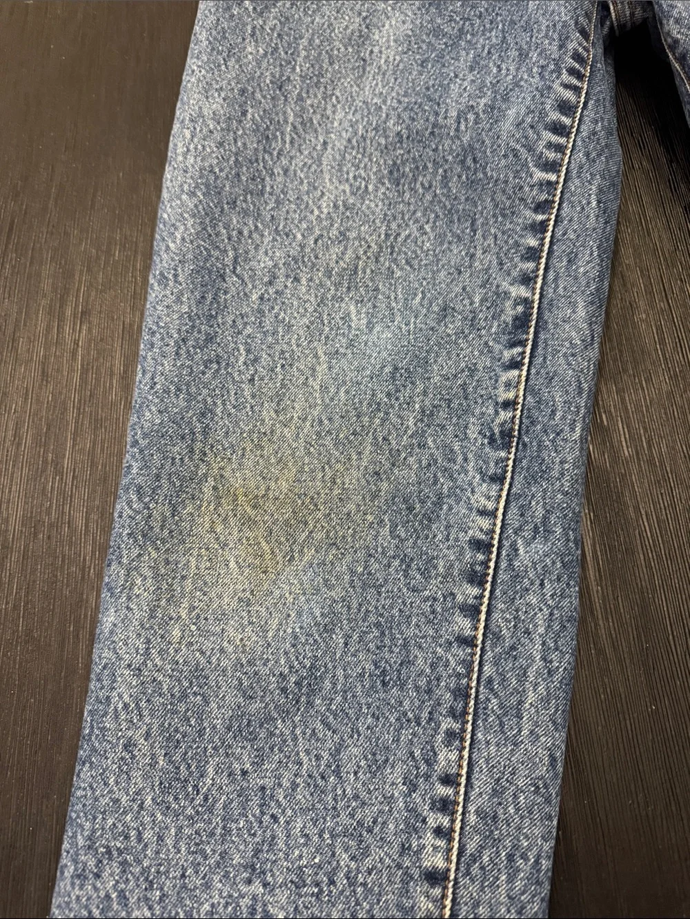 Vintage Levi’s 501 Jeans USA 90s Acid Wash Straight Leg Thrashed W30 Fits W25